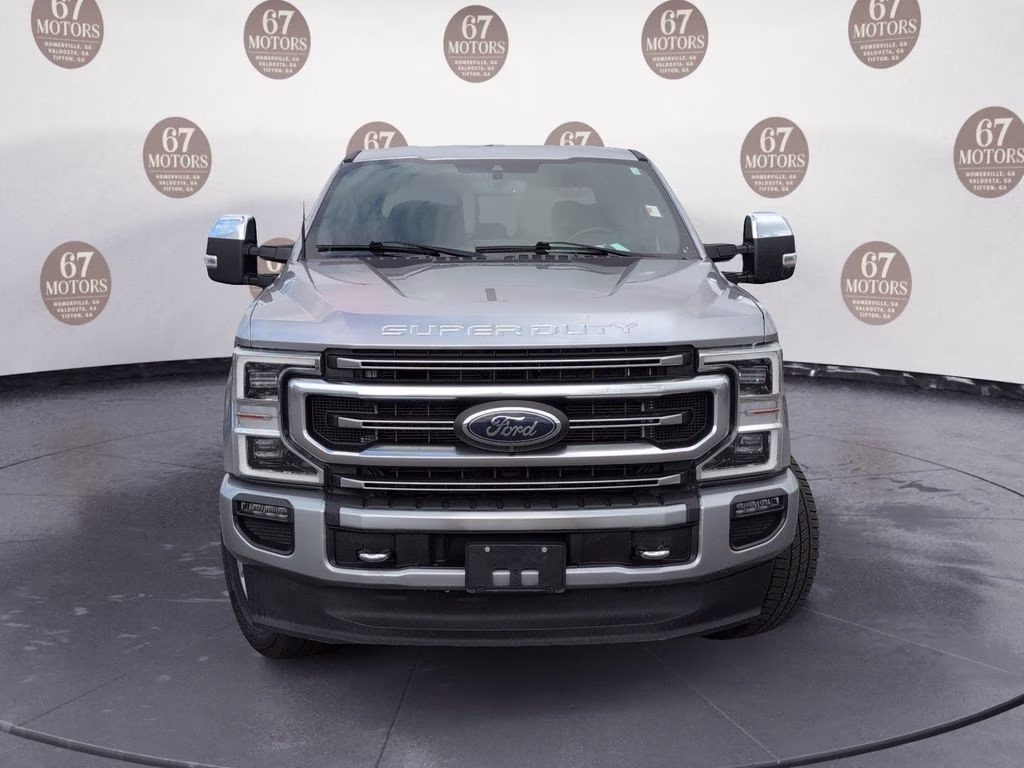 2022 Silver Metallic Ford Super Duty F-250 SRW Platinum 4X4 Truck
