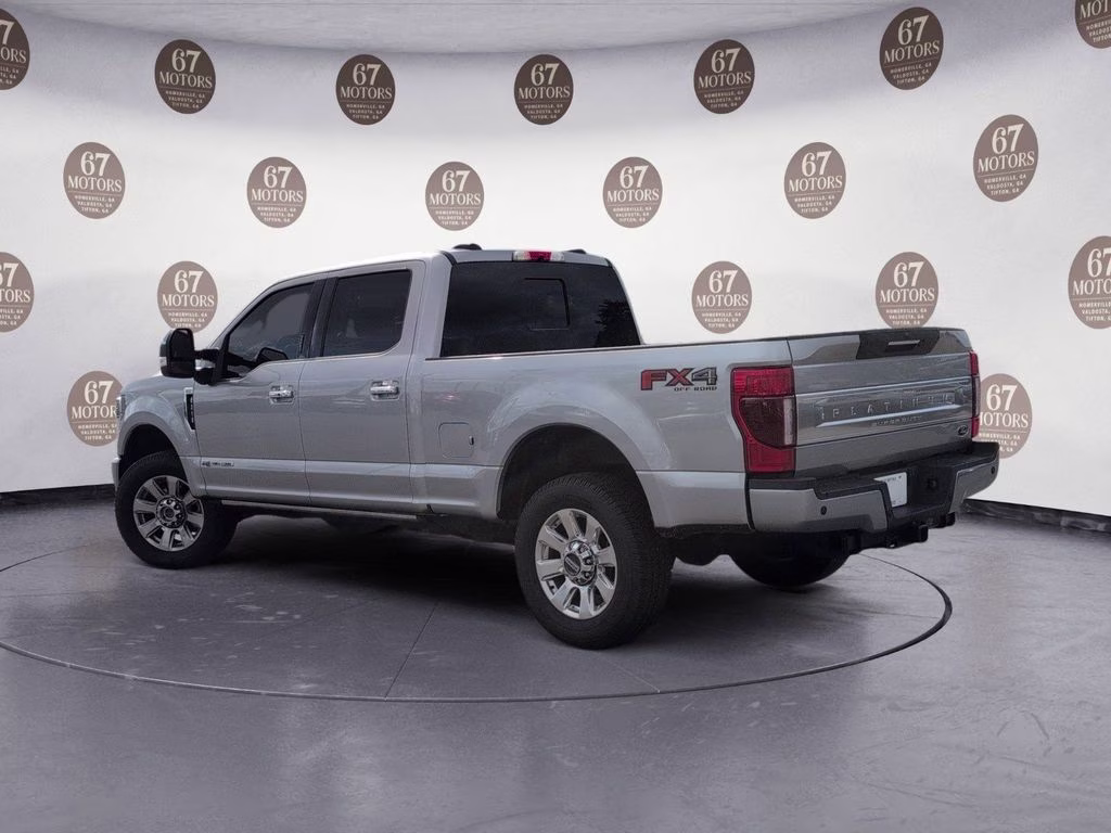 2022 Silver Metallic Ford Super Duty F-250 SRW Platinum 4X4 Truck