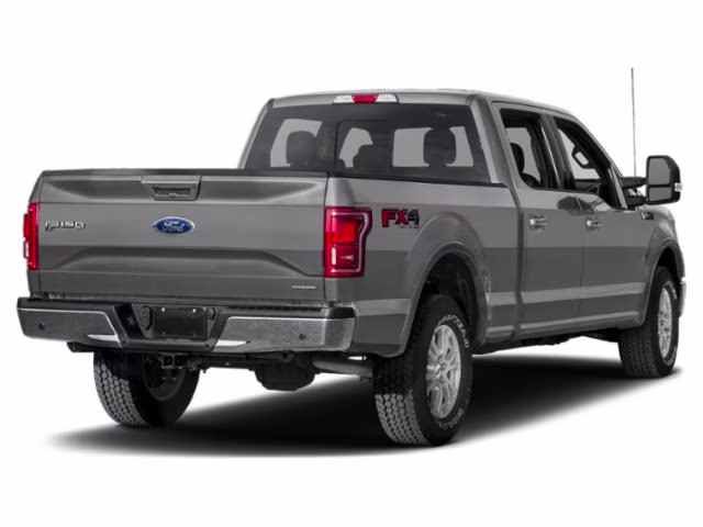 2015 Ingot Silver Ford F-150 Lariat 4X4 Truck