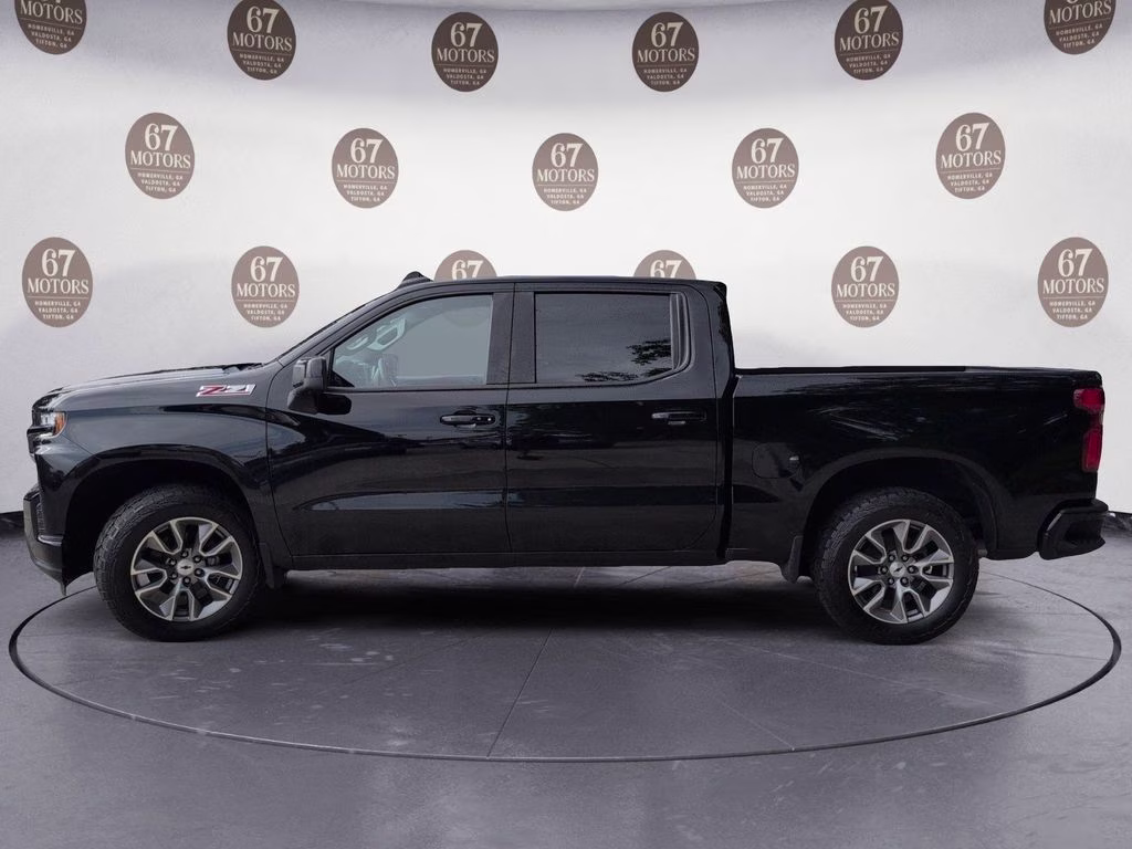 2022 Black Chevrolet Silverado 1500 LTD RST 4X4 Truck