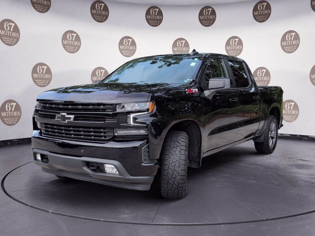 2022 Black Chevrolet Silverado 1500 LTD RST 4X4 Truck