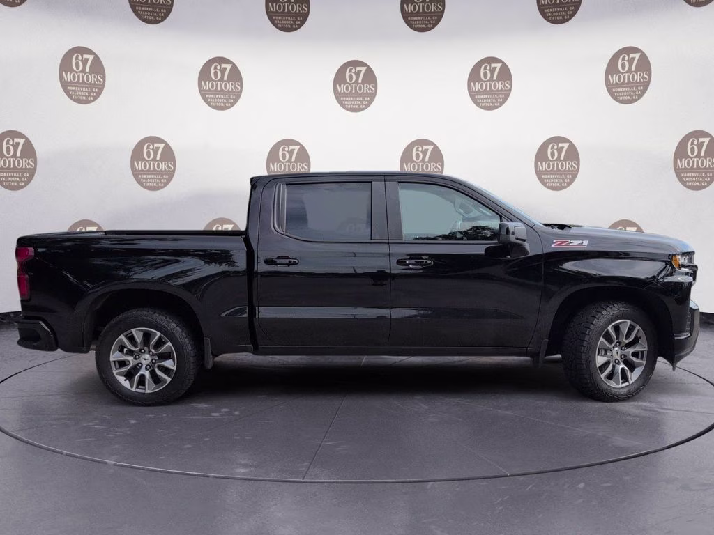 2022 Black Chevrolet Silverado 1500 LTD RST 4X4 Truck
