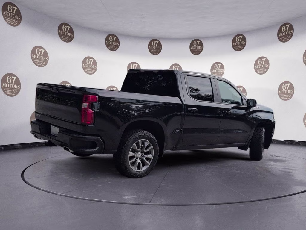 2022 Black Chevrolet Silverado 1500 LTD RST 4X4 Truck