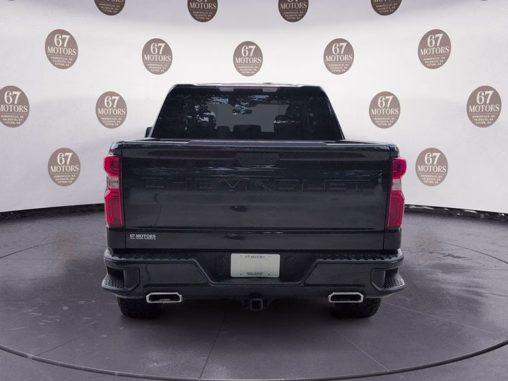 2022 Black Chevrolet Silverado 1500 LTD RST 4X4 Truck