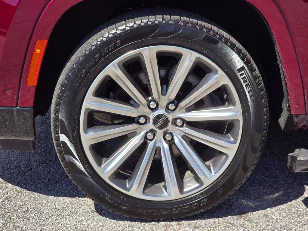 2025 Velvet Red Pearlcoat Jeep Grand Wagoneer Base 4X4 SUV