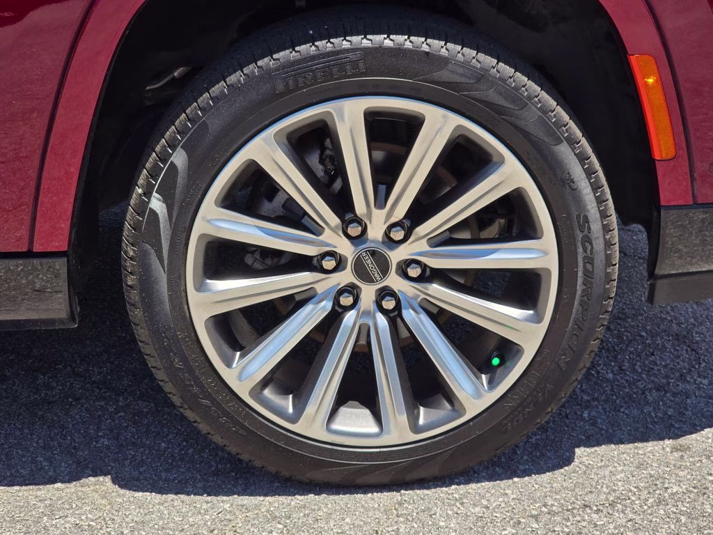 2025 Velvet Red Pearlcoat Jeep Grand Wagoneer Base 4X4 SUV