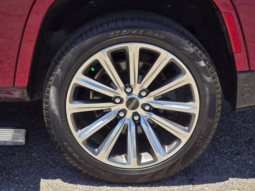 2025 Velvet Red Pearlcoat Jeep Grand Wagoneer Base 4X4 SUV