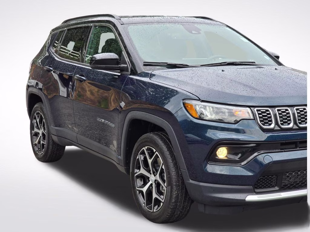 2024 Fathom Blue Pearlcoat Jeep Compass Limited 4X4 SUV
