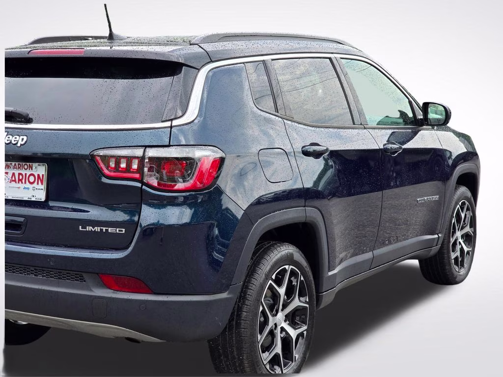 2024 Fathom Blue Pearlcoat Jeep Compass Limited 4X4 SUV