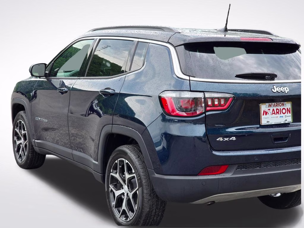 2024 Fathom Blue Pearlcoat Jeep Compass Limited 4X4 SUV
