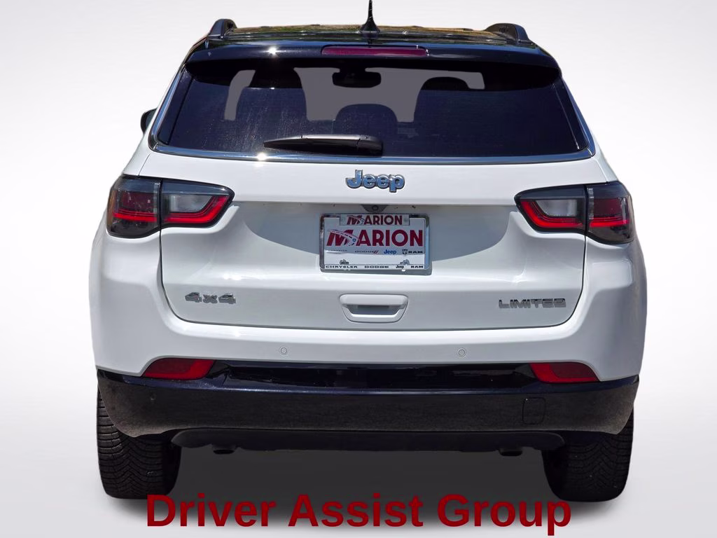 2025 Bright White Clearcoat Jeep Compass Limited 4X4 SUV
