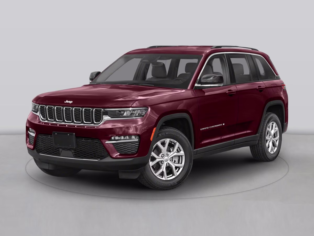 2025 Bright White Clearcoat Jeep Grand Cherokee Limited 4X4 SUV