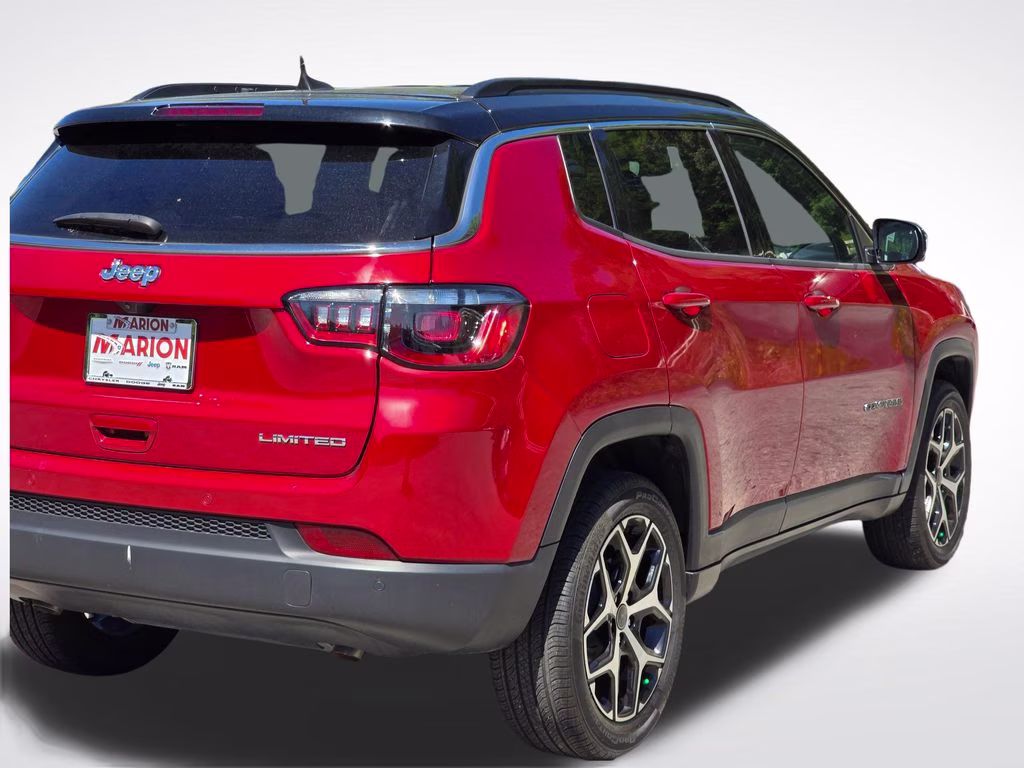 2025 Red Hot Pearlcoat Jeep Compass Limited 4X4 SUV