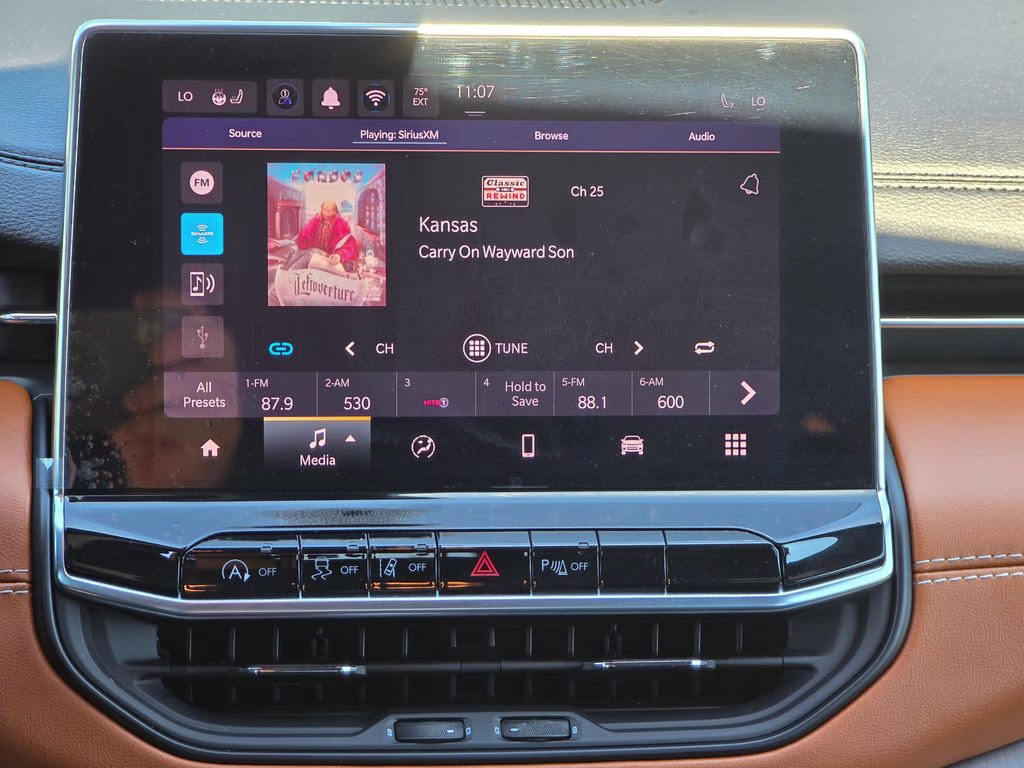 2025 Red Hot Pearlcoat Jeep Compass Limited 4X4 SUV