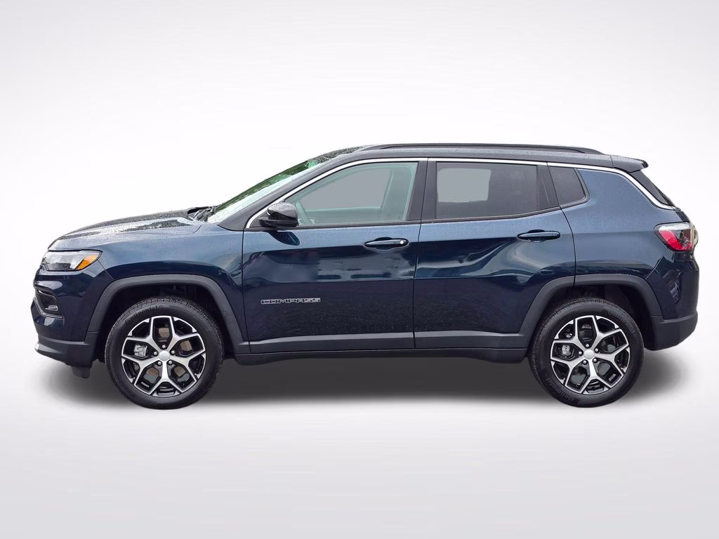 2024 Fathom Blue Pearlcoat Jeep Compass Limited 4X4 SUV