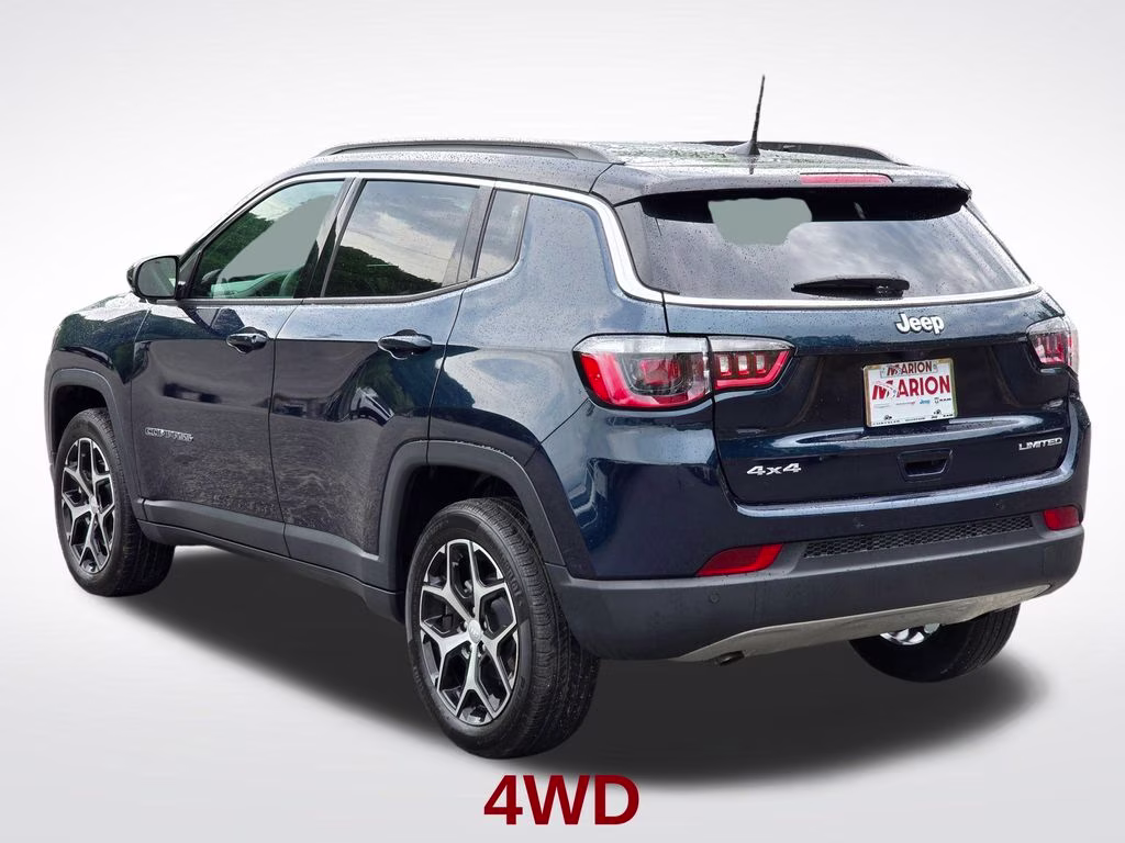 2024 Fathom Blue Pearlcoat Jeep Compass Limited 4X4 SUV