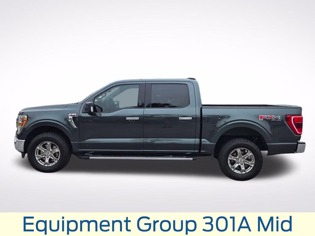 2021 Guard Metallic Ford F-150 XLT 4X4 Truck