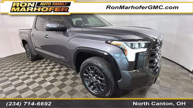 2024 Magnetic Gray Metallic Toyota Tundra Platinum 4X4 Truck