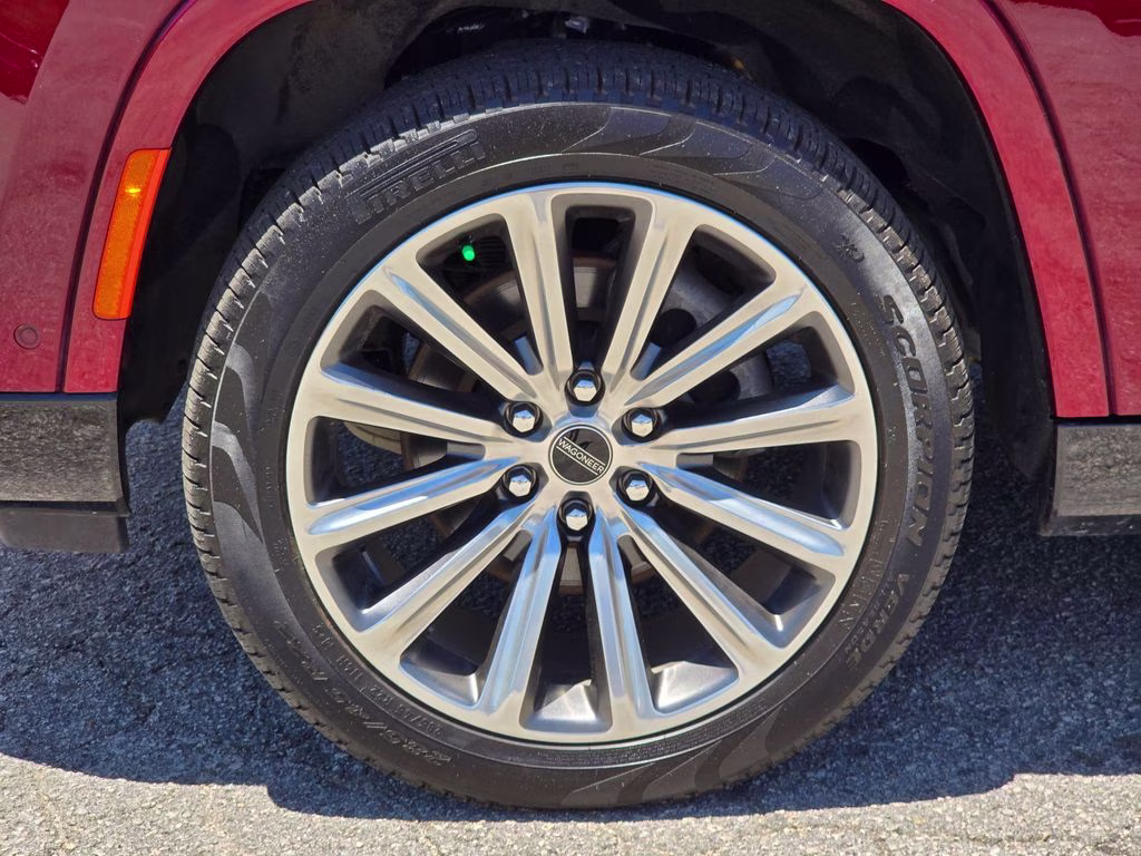 2025 Velvet Red Pearlcoat Jeep Grand Wagoneer Base 4X4 SUV