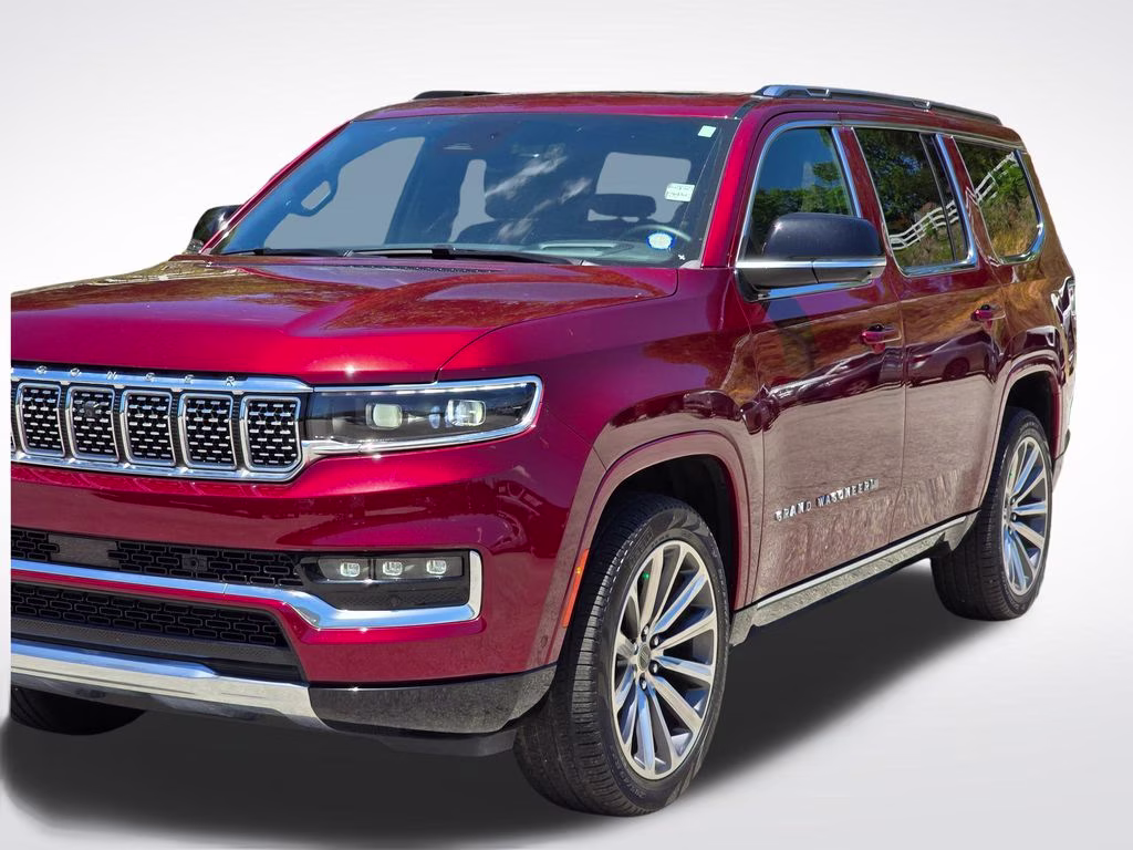 2025 Velvet Red Pearlcoat Jeep Grand Wagoneer Base 4X4 SUV
