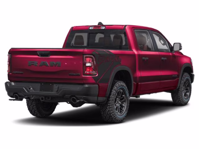 2025 Delmonico Red Pearlcoat Ram 1500 Rebel 4X4 Truck