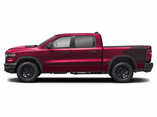 2025 Delmonico Red Pearlcoat Ram 1500 Rebel 4X4 Truck