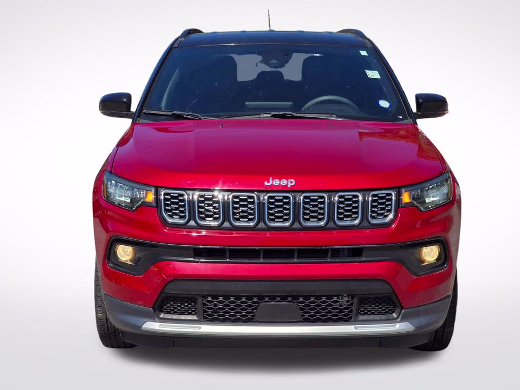 2025 Red Hot Pearlcoat Jeep Compass Limited 4X4 SUV