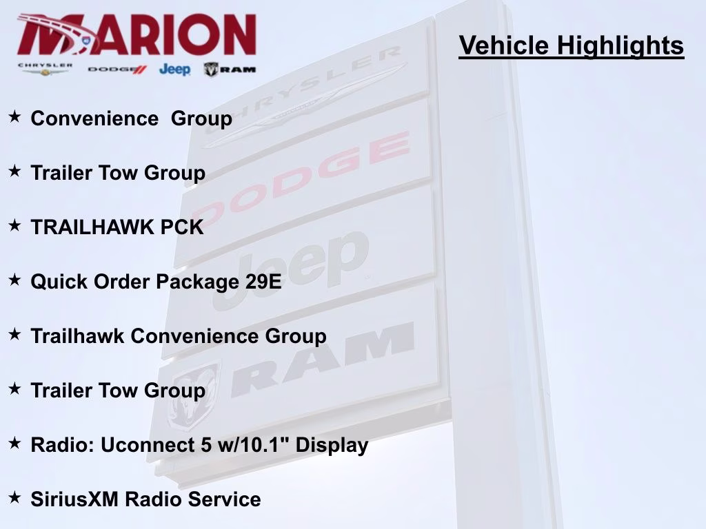 2024 Bright White Clearcoat Jeep Compass Trailhawk 4X4 SUV