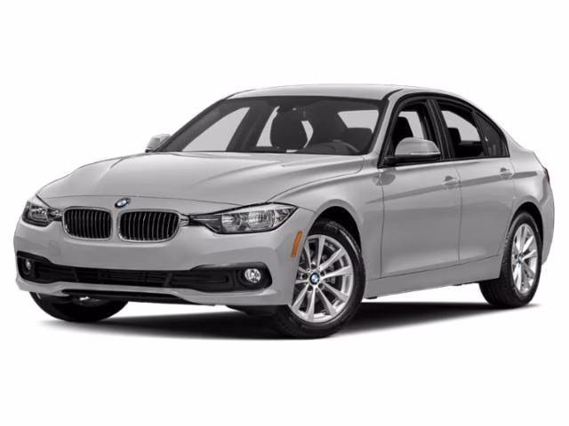 2018 Mineral White Metallic BMW 3 Series 320i xDrive AWD Sedan