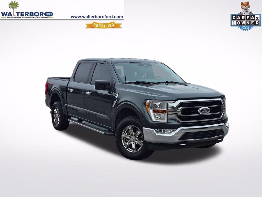 2021 Guard Metallic Ford F-150 XLT 4X4 Truck