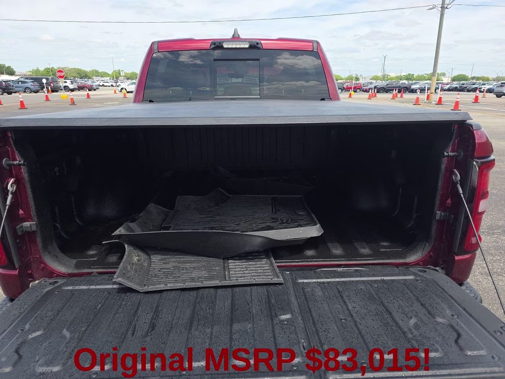 2025 Delmonico Red Pearlcoat Ram 1500 Rebel 4X4 Truck