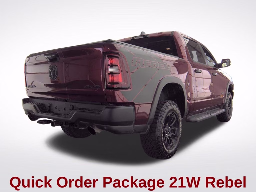 2025 Delmonico Red Pearlcoat Ram 1500 Rebel 4X4 Truck