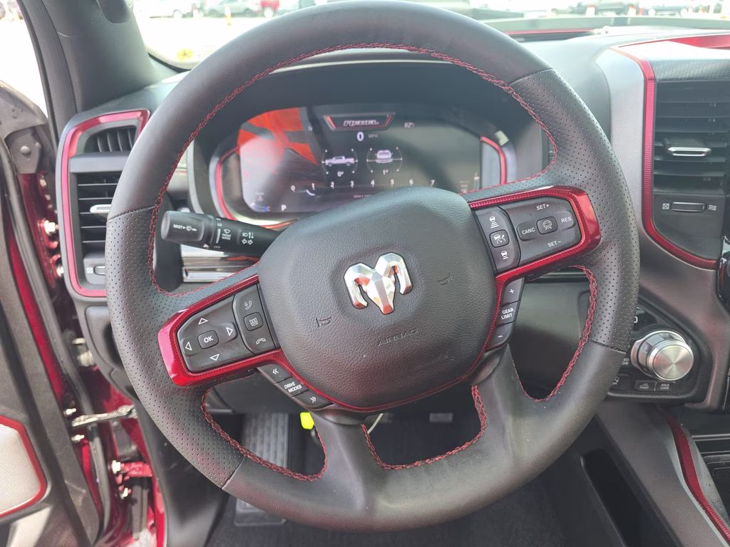 2025 Delmonico Red Pearlcoat Ram 1500 Rebel 4X4 Truck
