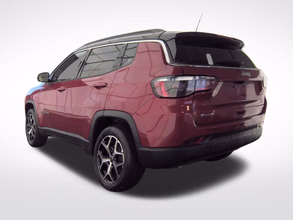 2025 Red Hot Pearlcoat Jeep Compass Limited 4X4 SUV