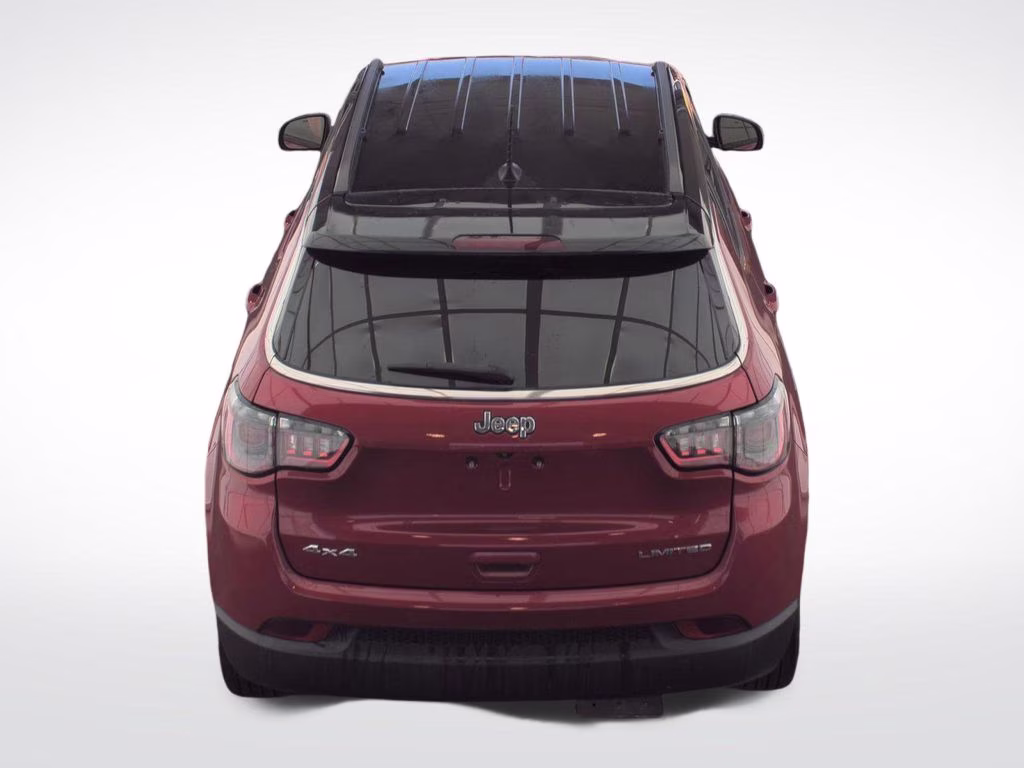 2025 Red Hot Pearlcoat Jeep Compass Limited 4X4 SUV