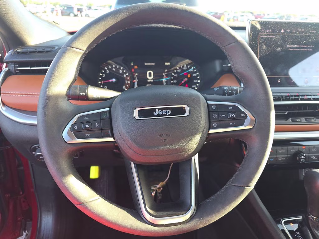 2025 Red Hot Pearlcoat Jeep Compass Limited 4X4 SUV