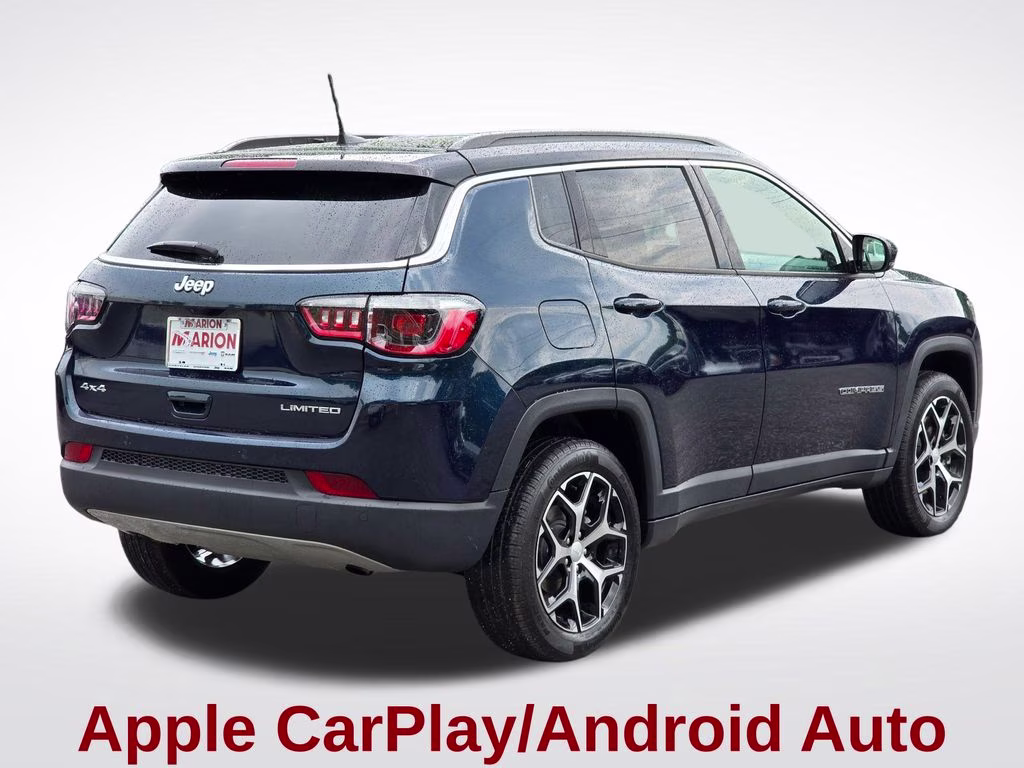 2024 Fathom Blue Pearlcoat Jeep Compass Limited 4X4 SUV