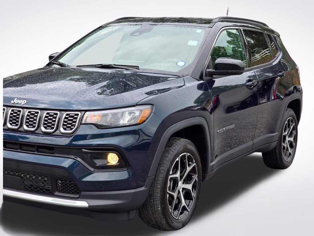 2024 Fathom Blue Pearlcoat Jeep Compass Limited 4X4 SUV