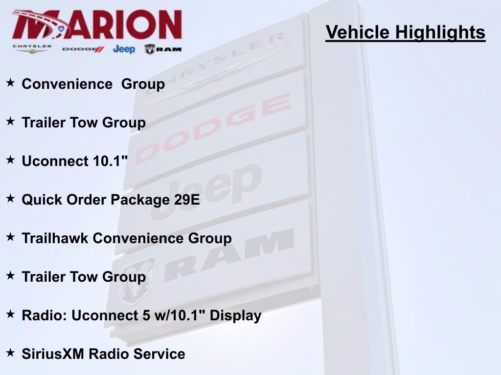 2024 Bright White Clearcoat Jeep Compass Trailhawk 4X4 SUV
