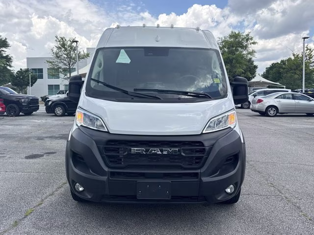 2025 Bright White Clearcoat Ram ProMaster Cargo Van Tradesman FWD Van