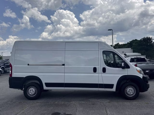 2025 Bright White Clearcoat Ram ProMaster Cargo Van Tradesman FWD Van