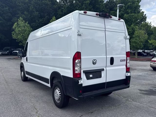 2025 Bright White Clearcoat Ram ProMaster Cargo Van Tradesman FWD Van