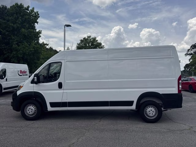 2025 Bright White Clearcoat Ram ProMaster Cargo Van Tradesman FWD Van