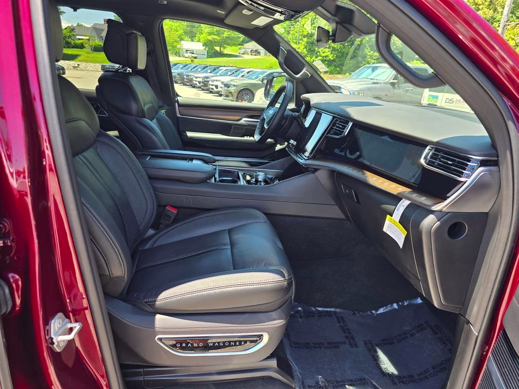 2025 Velvet Red Pearlcoat Jeep Grand Wagoneer Base 4X4 SUV