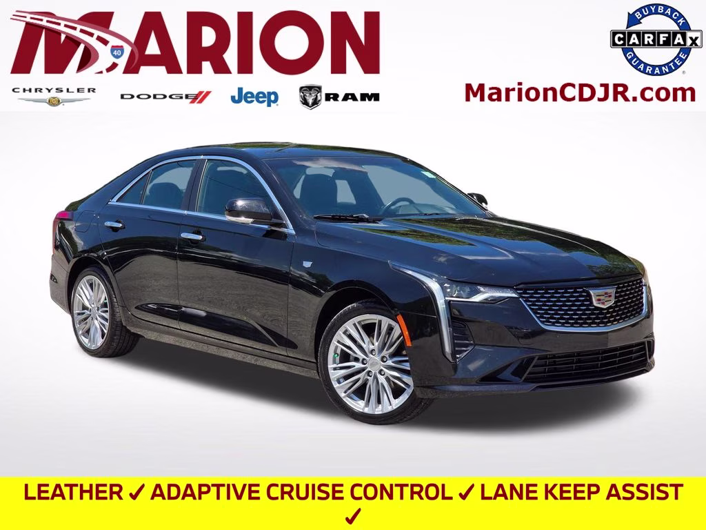 2024 Black Raven Cadillac CT4 Premium Luxury RWD Sedan
