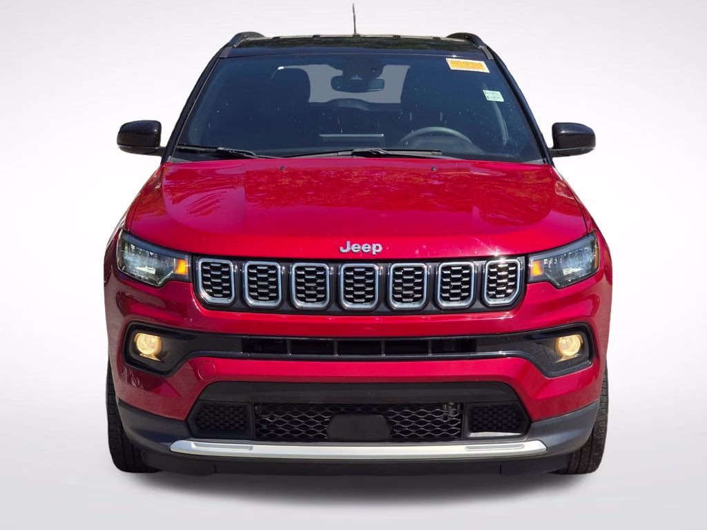 2025 Red Hot Pearlcoat Jeep Compass Limited 4X4 SUV