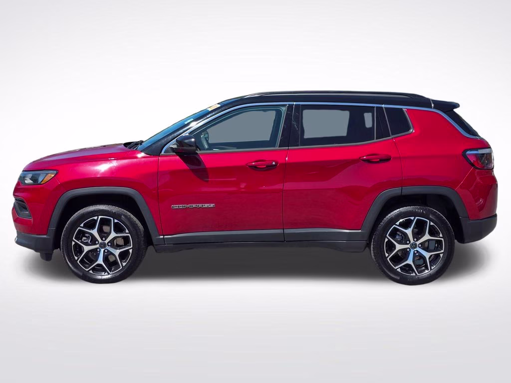 2025 Red Hot Pearlcoat Jeep Compass Limited 4X4 SUV