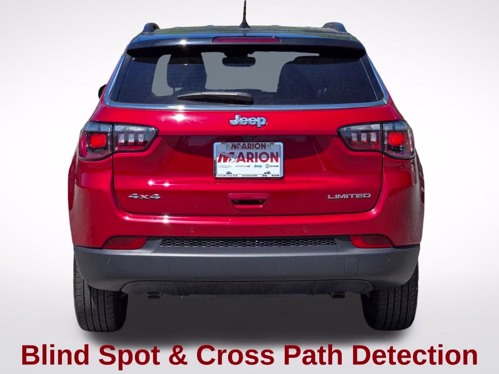 2025 Red Hot Pearlcoat Jeep Compass Limited 4X4 SUV