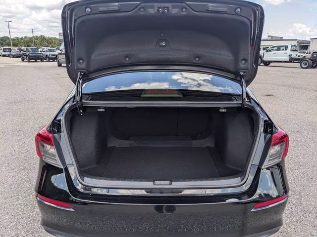 2022 Black Honda Civic EX FWD Sedan