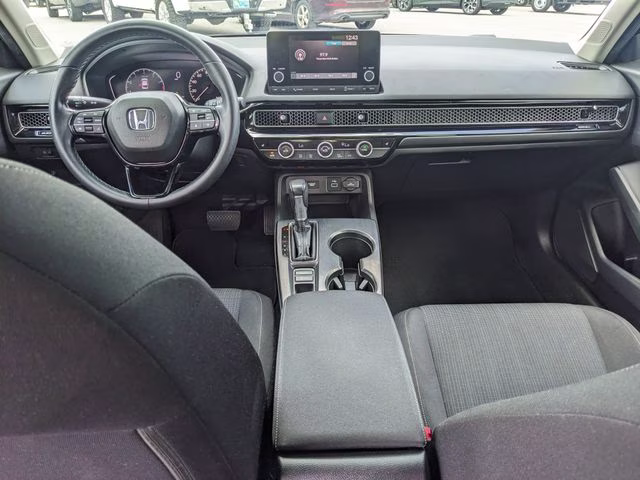 2022 Black Honda Civic EX FWD Sedan